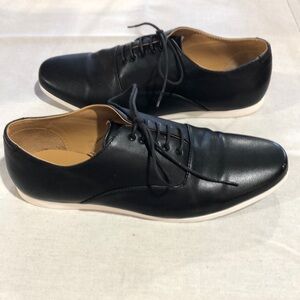 Mens black Zara lace up shoes